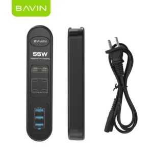 BAVIN PC2109 55W 9-Ports USB Charging Station HUB Fast Charger