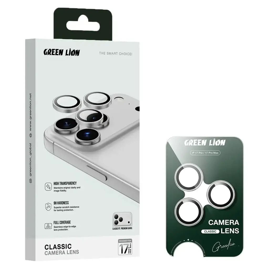 Green Lion Classic Camera Lens Protector for iPhone 17 Pro – Pro Max (1)