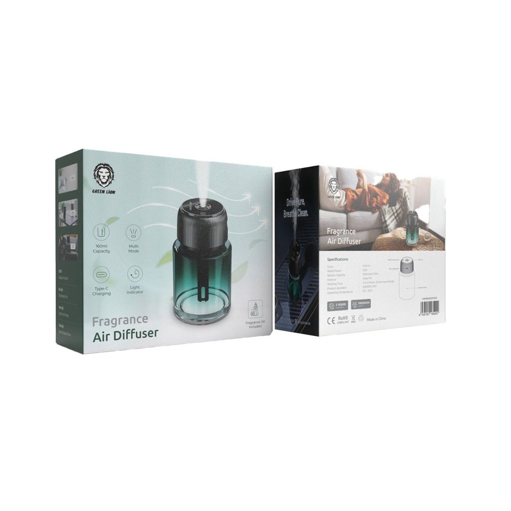 Green Lion Fragrance Air Diffuser – Green