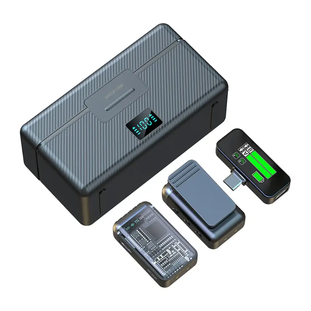 Green Lion GM-90X Type-C Microphone – Black