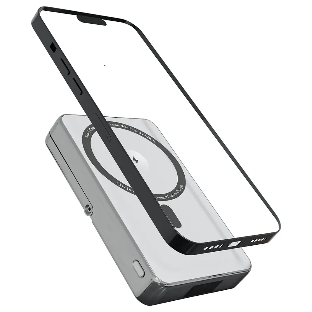 Green Lion Mirror Bank 10000mAh MagSafe Power Bank – Silver5