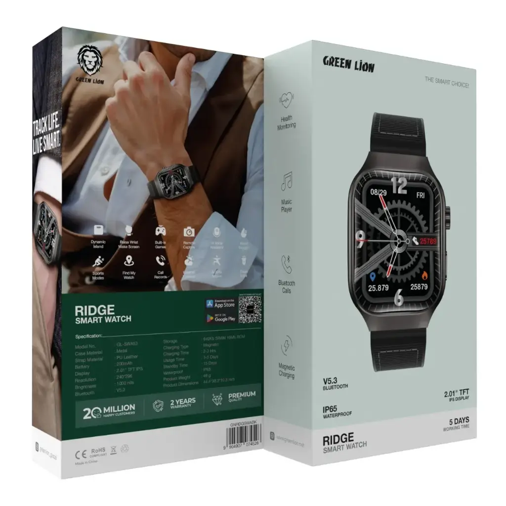 Green Lion Ridge Smart Watch – 10