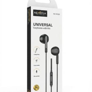 Nexera NX-WE03 Universal Earphones With Mic