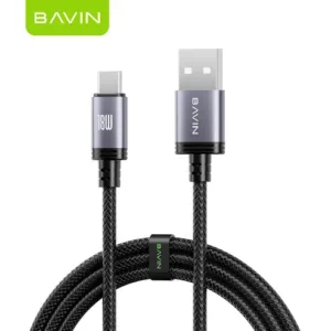 BAVIN CB364 18W PD Fast Charging Aluminum Alloy Data Cable