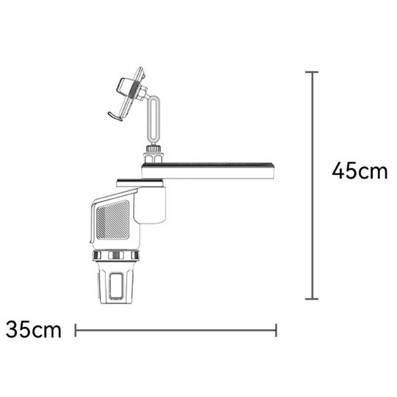 Yesido-C274-4in1-Multifunctional-Car-Cup-Holder-and-Tray-Stand-10-1