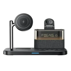 Yesido DS37 6-in-1 Wireless Charging Station with Clock